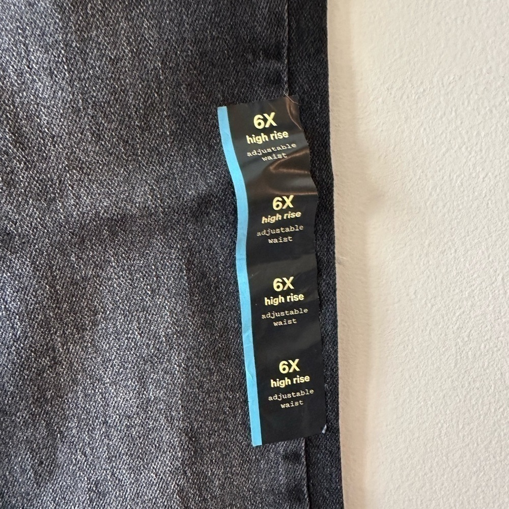 Girls Art Class high rise black jeans 6X NWT - Picture 2 of 3